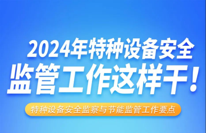 2024年特種設(shè)備安全監(jiān)管工作這樣干！